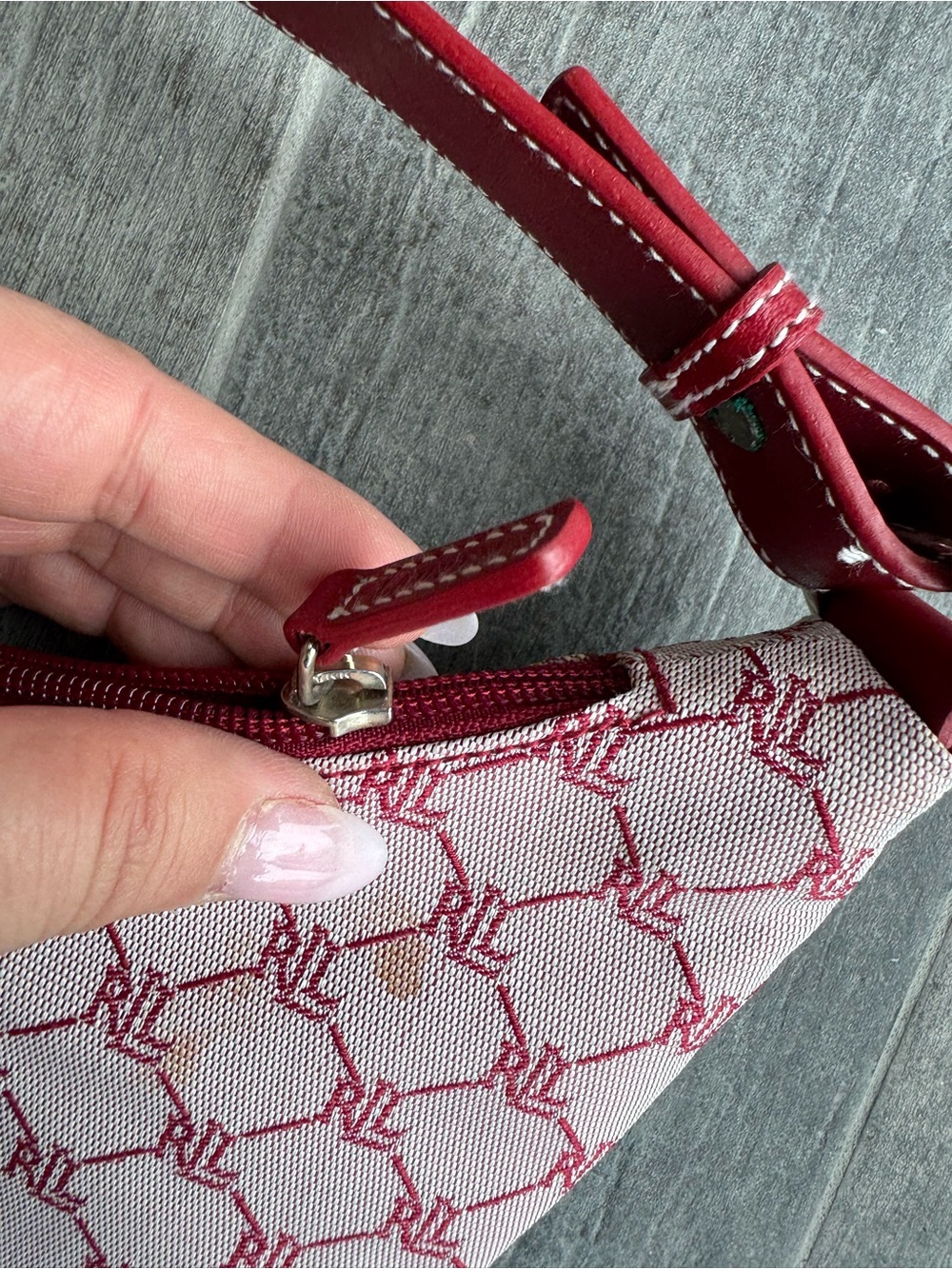 Y2K Ralph Lauren under the shoulder bag - Picture 10 of 15